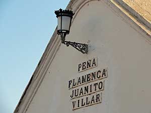 Dakpunt van de peña Juanito Villar
