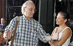 Carlos Saura en Pastora Galván