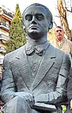 Federico García Lorca in Granada-stad