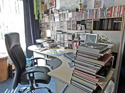Blik op mijn bureau
