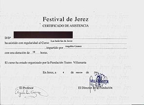 Mijn eerste certificaat; workshop van Angelita Gómez