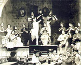 Cafe del burrero in Sevilla in 1880