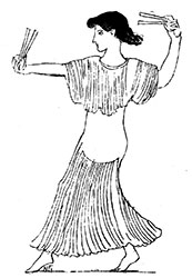 Griekse danseres