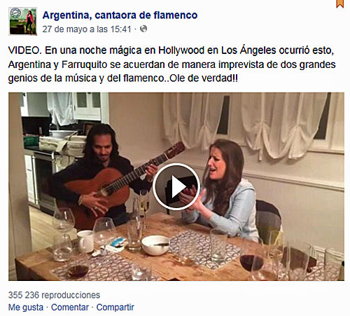Farruquito en Argentina